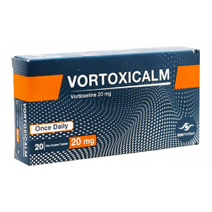 VORTOXICALM 20 MG ( VORTIOXETINE ) 20 FILM-COATED TABLETS
